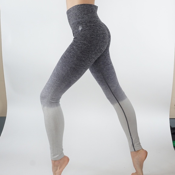 Pants - Yoga Leggings Dry-Fit Pants Workout Ombre